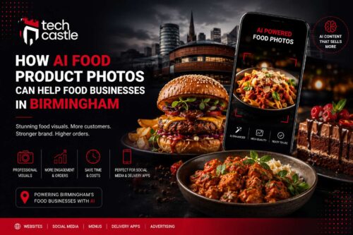 AI-generated food product photography for Birmingham restaurants and food businesses